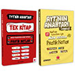 2025 TYT`nin Anahtar Tek Kitap Pratik Notlar + AYT`nin Anahtar Saysal Pratik Notlar Sper kili Set Anahtar Kitap