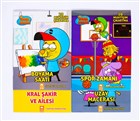 Kral akir Boyama Set (4 Kitap) Eksik Para Yaynlar