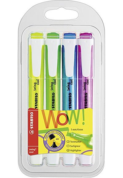 Stabilo WOW Swing Cool 4 l Paket 275/4 KELEPR