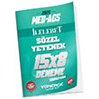 2025 MEB-AGS Szel Yetenek 15x8 Deneme zml Ynerge Yaynlar