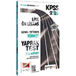 2026 KPSS Lise n Lisans Genel Yetenek Trke ek Kopart Yaprak Test Yarg Yaynlar