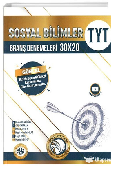 TYT Sosyal Bilimler 30x20 Bran Denemeleri Bilgi Sarmal Yaynlar KELEPR