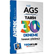 2025 MEB AGS Ahenk Tarih Tamam zml 30 Deneme Yediiklim Yaynlar