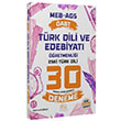 2025 ABT MEB-AGS Trk Dili ve Edebiyat retmenlii Eski Trk Dili 30 Deneme zml Mahmut Kurnaz CBA Yaynlar