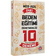 2025 ABT MEB AGS BESYO Beden Eitim retmenlii 10 Deneme CBA Yaynlar
