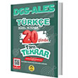DGS ALES Trke 20 Gnde Tam Tekrar Soru Bankas Tasar Eitim Yaynlar