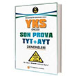 YKS TYT -AYT Son Prova Denemeler Tasar Eitim Yaynlar