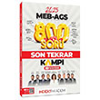 2025 MEB-AGS Tm Dersler Son Tekrar Kamp 800 Soru Bankas Youtube Video zml ndeks Akademi Yaynclk