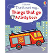 Thats Not My... Things That Go Activity Book Usborne