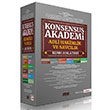 2025 KONSENSUS Akademi Adli Hakimlik ve Savclk Konu Anlatm Modler Set 6. Bask Sava Yaynlar