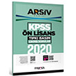 2020 KPSS n Lisans Ariv Serisi Tpk Basm km Sorular Marka Yaynlar