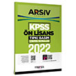 2022 KPSS n Lisans Ariv Serisi Tpk Basm km Sorular Marka Yaynlar