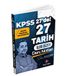 2025 KPSS 27 de 27 leri Dzey Tarih Ders Notlar Dizgi Kitap KELEPR