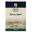 Hrsz Kim? Sanat Kritik Yaynlar