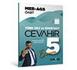 MEB AGS ABT Trk Dili ve Edebiyat Cevahir 5 Deneme Marka Yaynlar