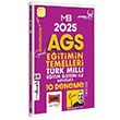 2025 MEB-AGS Eitimin Temelleri Trk Milli Eitim Sistemi ile Mevzuat 10 Deneme zml Anka Serisi - mer Ekici Yarg Yaynlar KELEPR