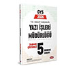 GYS Adalet Bakanl Yaz leri Mdrl Tamam zml 5 Deneme Snav Data Yaynlar