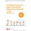 Puanlayc Yarglarna Dayal lmelerde Geerlik ve Gvenirlik Pegem Akademi Yaynclk