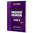 KPSS A Grubu Medeni Hukuk Konu Anlatml A Kadro Yaynlar