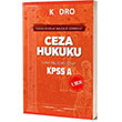KPSS A Grubu Ceza Hukuku Konu Anlatml A Kadro Yaynlar