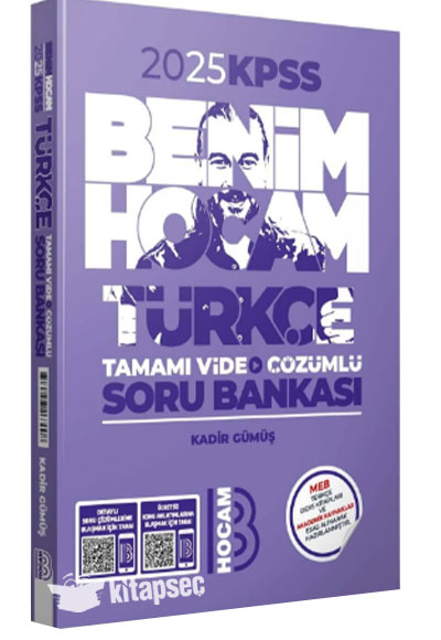 2025 KPSS Trke Tamam Video zml Soru Bankas Benim Hocam Yaynlar Kelepir