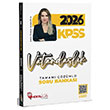 2026 KPSS Vatandalk Soru Bankas zml Esra zkan Karaolu Hoca Kafas Yaynlar