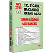 2025 GYS T.C. Ticaret Bakanl Tm Kadrolar in Tamam zml Ortak Alan Soru Bankas Editr Yaynlar 