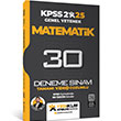 2025 KPSS Genel Yetenek Atlye Serisi Matematik Tamam Video zml 30 Deneme Snav Yediiklim Yaynlar Kelepir