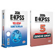 2026 EKPSS Soru 5 Deneme 2 li Set Editr Yaynlar