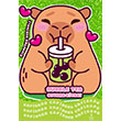 Kapibara - Bubble Tea Boyama Kitab Doan ocuk