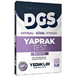 2025 DGS Prestij Yaprak Test ek Kopart Yediiklim Yaynlar