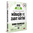 2025 GYS Adalet Bakanl Mbair ve Zabt Katibi Soru Bankas zml Grevde Ykselme Data Yaynlar