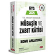 2025 GYS Adalet Bakanl Mbair ve Zabt Katibi Konu Anlatml Grevde Ykselme Data Yaynlar
