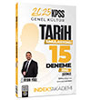 2025 KPSS Tarih Simlasyonu 15 Deneme zml ndeks Akademi Yaynclk Kelepir