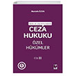 reti ve Uygulama Inda Ceza Hukuku zel Hkmler II Adalet Yaynevi