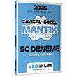 2026 AGS KPSS ALES DGS Saysal Szel Mantk Tamam zml 50 Deneme Yediiklim Yaynlar