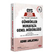 2025 GYS T.C. Ticaret Bakanl Gmrkler Muhafaza Genel Mdrl Konu Anlatml Data Yaynlar 