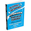 Hukuk Atlyesi Kaymakamlk Ne Sordu Ne Sorar Anayasa Hukuku Tamam zml Soru Bankas Dizgi Kitap