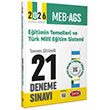 2026 AGS Eitimin Temelleri ve Trk Milli Eitim Sistemi Tamam zml 21 Deneme Data Yaynlar