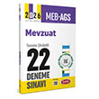 2026 AGS Mevzuat Tamam zml 22 Deneme Snav Data Yaynlar