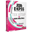 2026 EKPSS z Konu Anlatml Tek Kitap Data Yaynlar