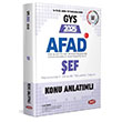 2025 GYS AFAD ef Konu Anlatml Data Yaynlar