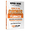 2026 KPSS Genel Yetenek Trke Konularna Gre Tamam zml Son 11 Yl km Sorular Yediiklim Yaynlar