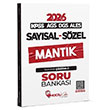 2026 KPSS MEB-AGS DGS ALES Saysal Szel Mantk Soru Bankas zml Hoca Kafas Yaynlar