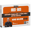 2026 MEB-AGS Eitimin Temelleri ve Trk Milli Eitim Sistemi Konu Anlatm Kitab Hoca Kafas Yaynlar