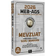 2026 MEB AGS Mevzuat Pusula Serisi Soru Bankas CBA Yaynlar