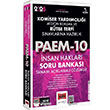 2026 Komiser Yardmcl Misyon Koruma ve Rtbe Terfi PAEM-10 nsan Haklar Soru Bankas zml Yarg Yaynlar