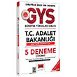 2025 GYS Adalet Bakanl��� Zab�t Katibi 5 Deneme ��z�ml� G�revde Y�kselme Yarg� Yay�nlar�