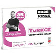 Deniz Hoca 2026 KPSS 35 G�nde T�rk�e Video Ders Kitab� Edu Kariyer