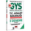 2025 T.C. Adalet Bakanl��� Yaz� ��leri M�d�r� Kadrosu ��in 3 Deneme Yarg� Yay�nlar�